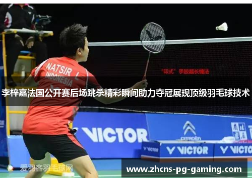 李梓嘉法国公开赛后场跳杀精彩瞬间助力夺冠展现顶级羽毛球技术